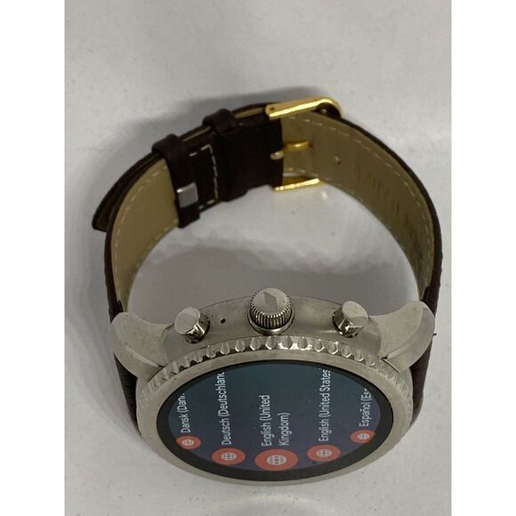 Fossil Gen 3 Authentic Genuine Smart Watch Custom Band FTW4003 LT184 - Picture 8 of 12